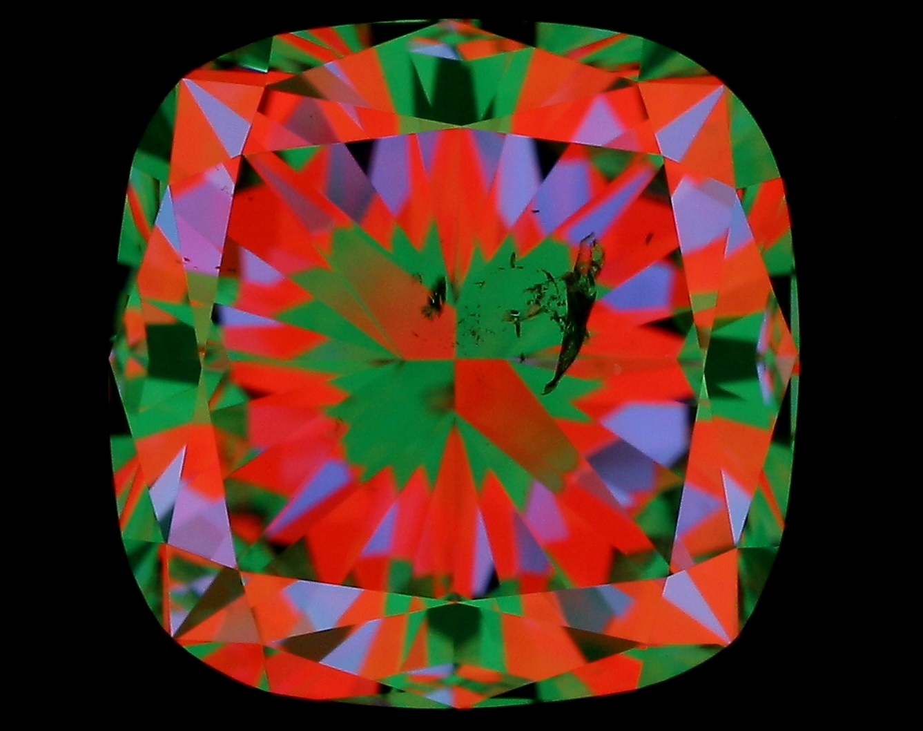 1.5ct Cushion Modified H SI2 Natural Diamond