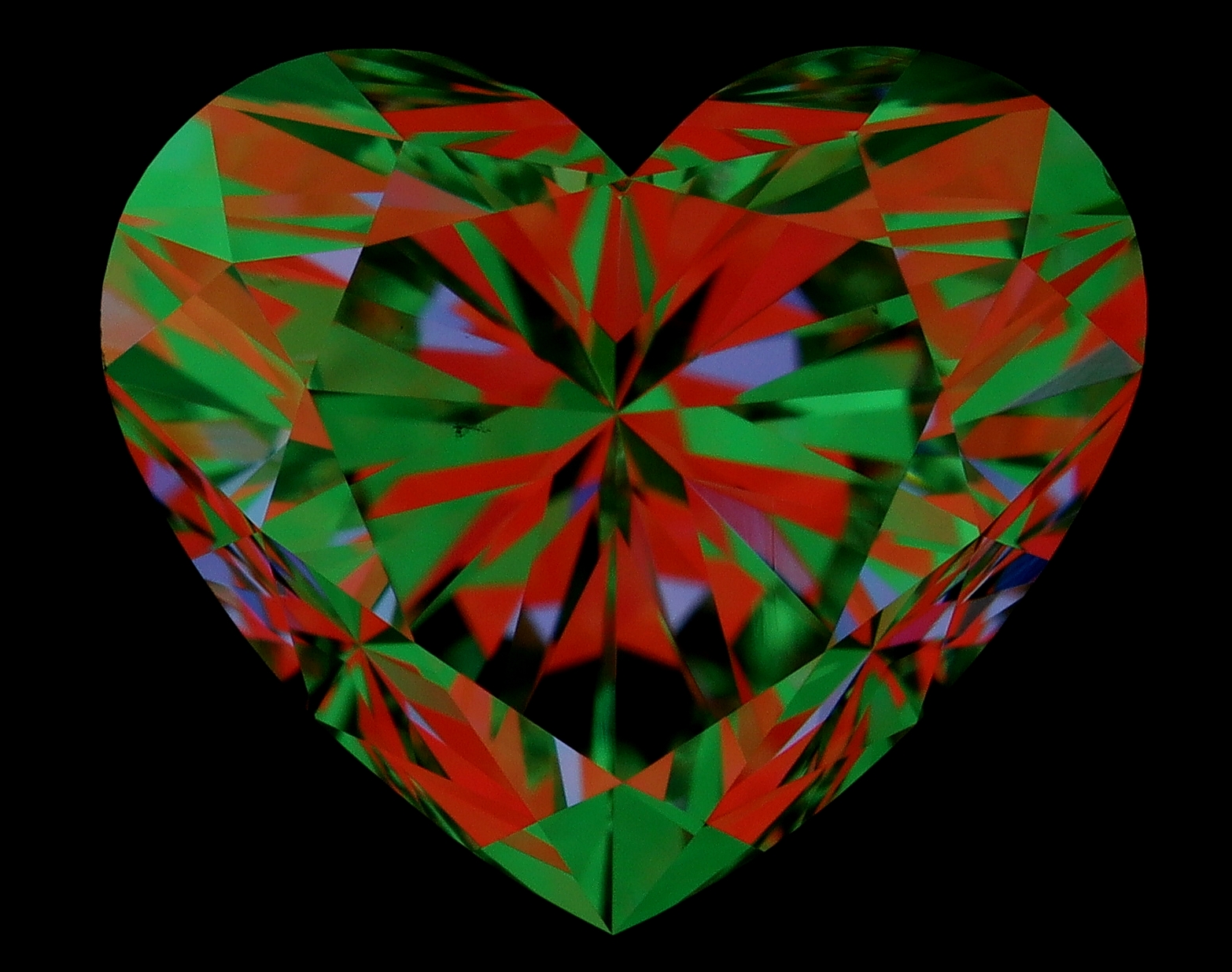1.31ct Heart H VS1 Natural Diamond