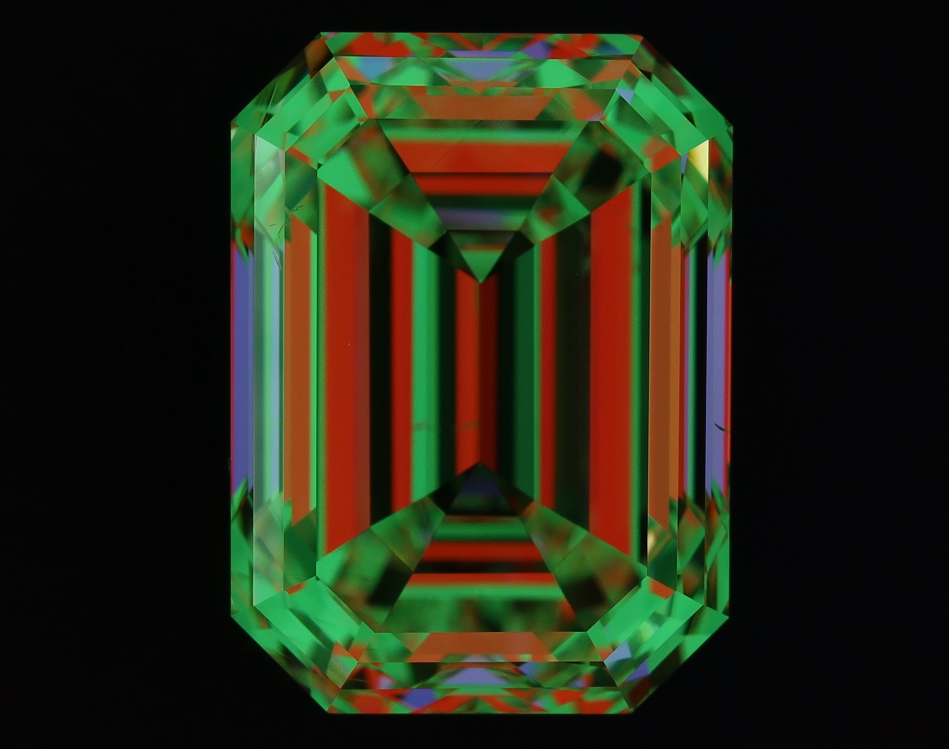 4.01ct Emerald K SI1 Natural Diamond