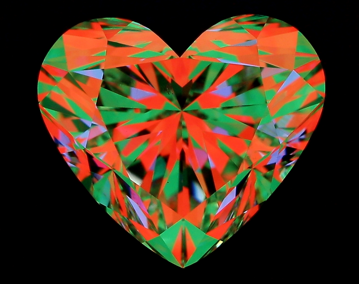 1.7ct Heart H VS2 Natural Diamond